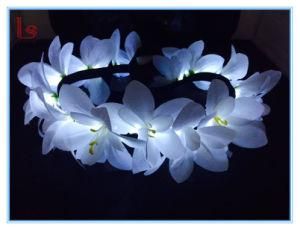 LED Flashing Festival Headband Flowers Weddings Decoration