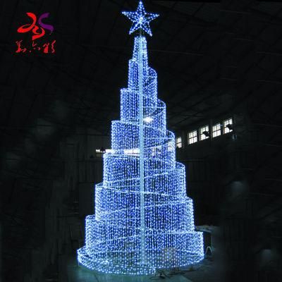 Christmas Decoration Large Artificial Real Christmas Tree with LED Lights