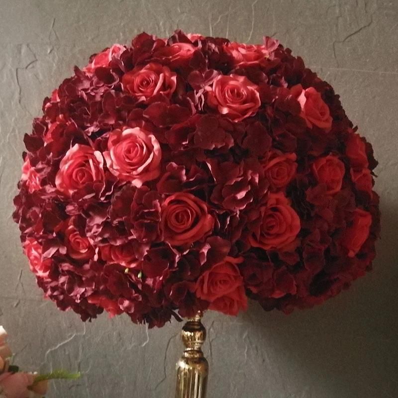 Customize Different Size Artificial Flower Table Centerpiece