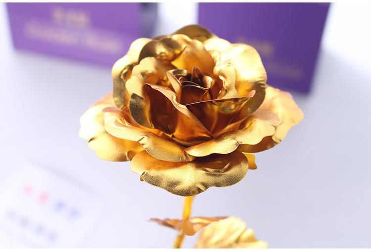 Amazon Hot Sale 24K Golden Rose 2022 Valentines Day Boxes Gifts for Women
