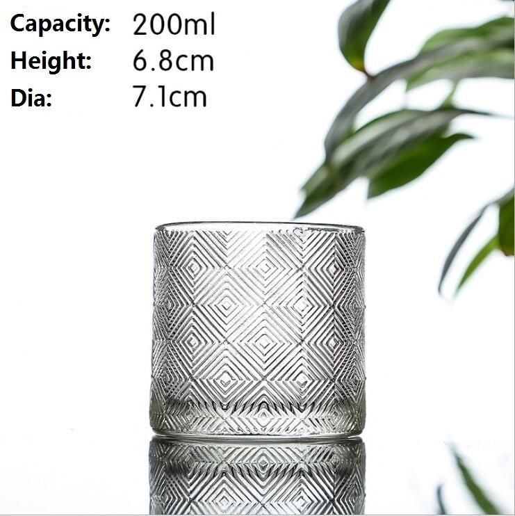 Empty Glass Candle Holder Elegant New Design Glass Tealight