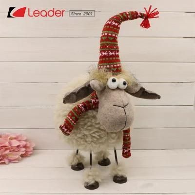 Attractive Stylish Christmas Brown Fabric Deer Swedish Items for Home Decoration and Holiday Gifts, Customize Your Own Nordic Plush Dolls