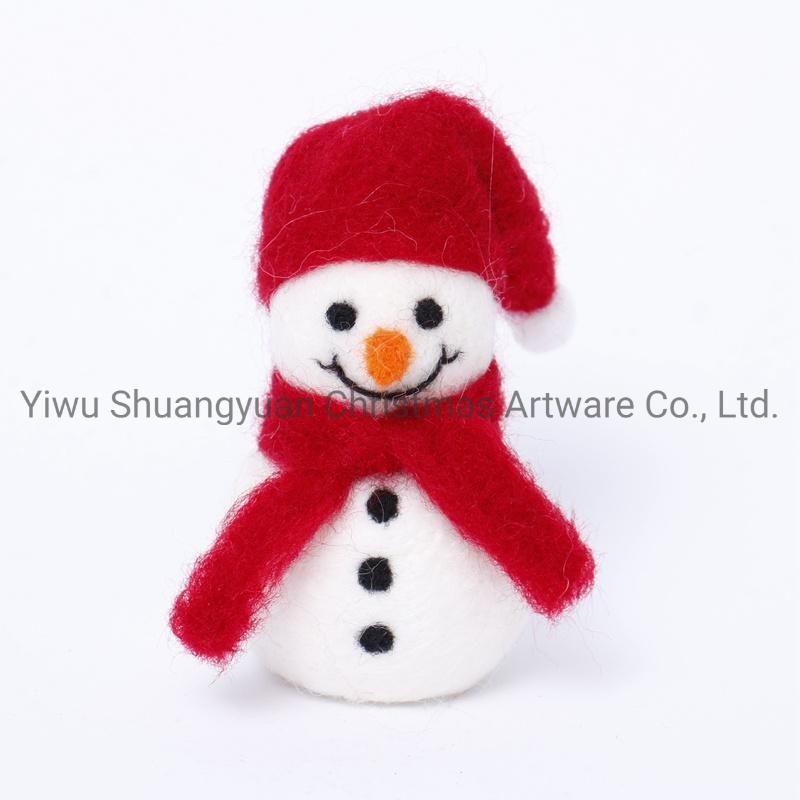 Christmas Fabric Doll Artificial Christmas Decoration Ornament Craft for Holiday Wedding Party Supplies Gifts