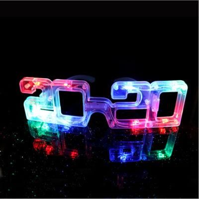 Happy New Years LED Light up Flashing Glasses