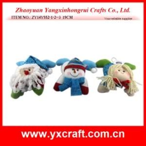 Christmas Decoration (ZY14Y552-1-2--3) Xmas Toy Santa Snowman Angel