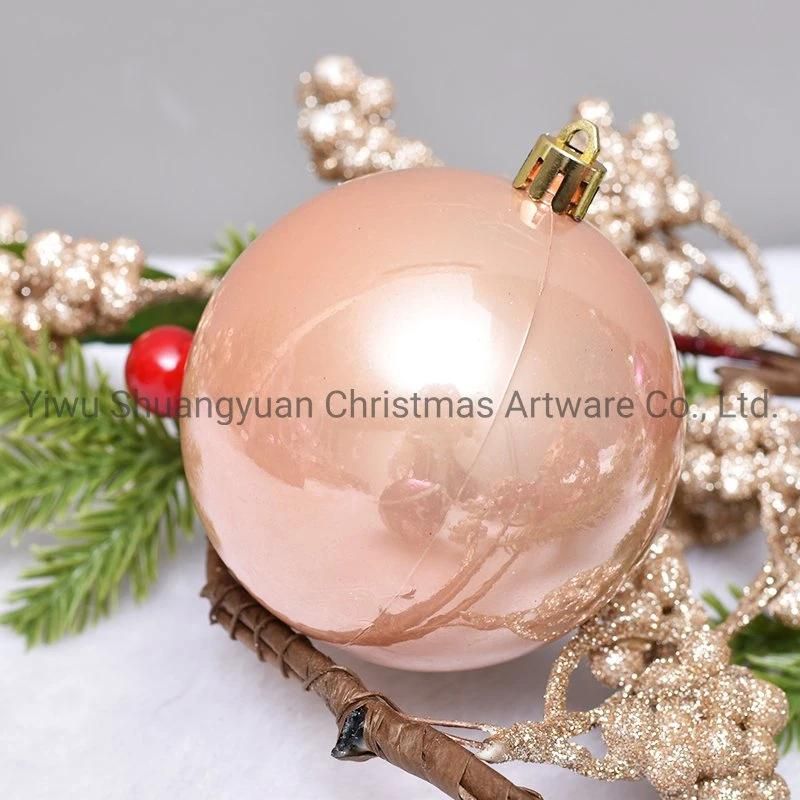 2020 New Design High Sales Christmas Ball for Holiday Wedding Party Decoration Supplies Hook Ornament Craft Gifts