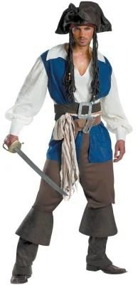 Adult Men Pirate Costumes Halloween Costume
