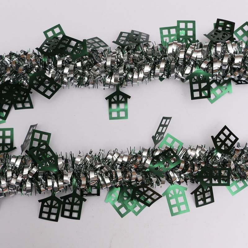 Mint Color Christmas Decorative Pet Tinsel