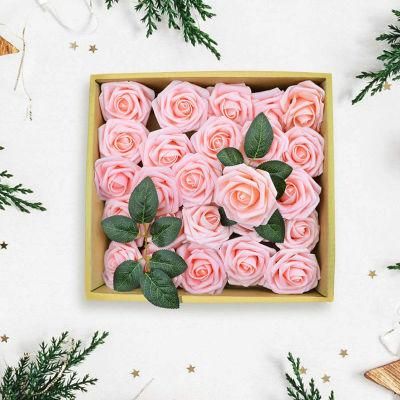 PE Foam Rose Wedding Bouquets Centerpieces Baby Show