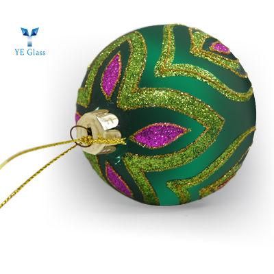 Wholesale Colourful Glass Christmas Ornaments Hanging Ornaments