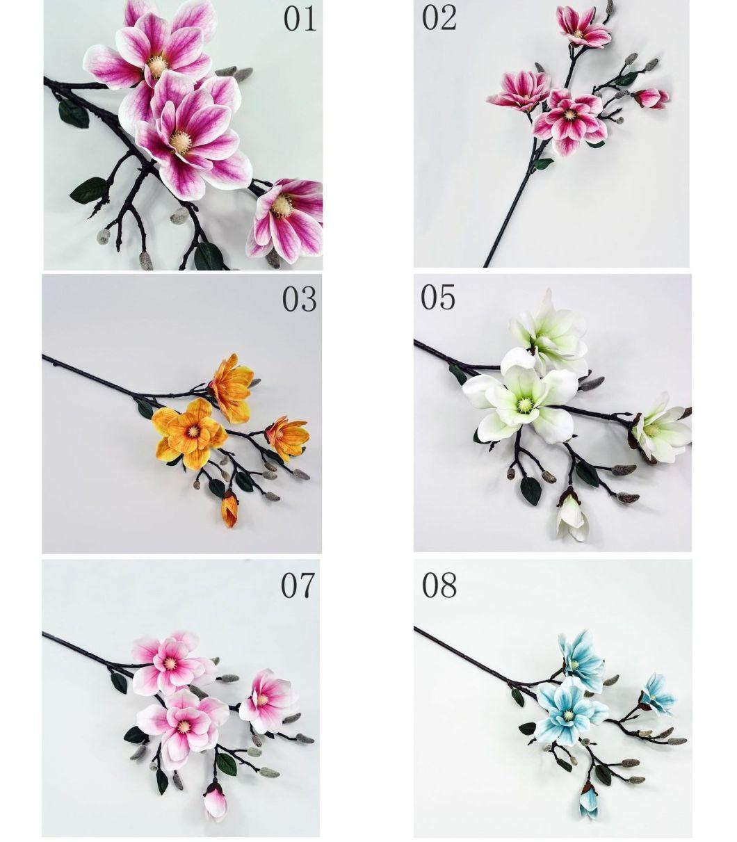 High Quality Magnolia Flower for Artificial Flower Tree