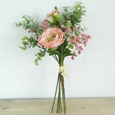 Artificial Flowers Silk Flowers Leaf Hydrangea Wedding Floral Decor Bouquet