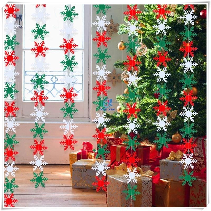 Felt Colored Snowflakes for Christmas Winter Party Decoration