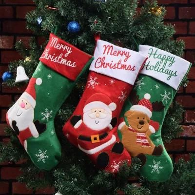 Wholesale Custom Christmas Stocking Holiday Promotion Gift