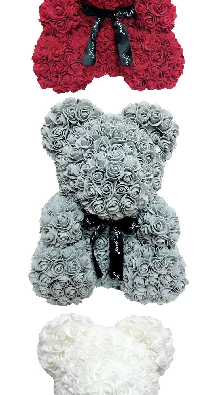 25cm Unicorn Valentine′ S Day Gifts Eddy Luxury Venders with Gift Box Rose Bear Flower T Rose Flower Bear