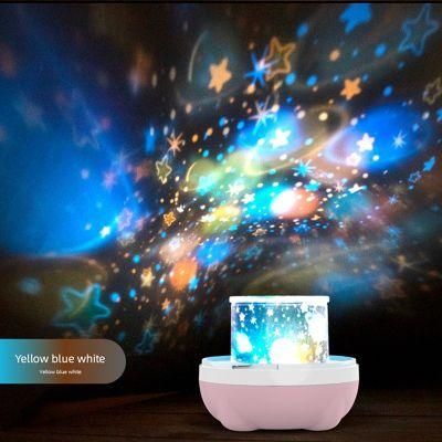 Popular Cute Deer 6 Kinds Images Projection Night Light Sky Stary Lamp Children Birthday Gift Christmas Gift with USB Rechargeable Function