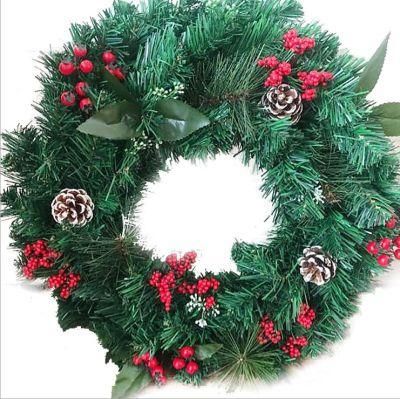 Wholesale Decorative Artificial Handmade Wreaths Christmas Garland