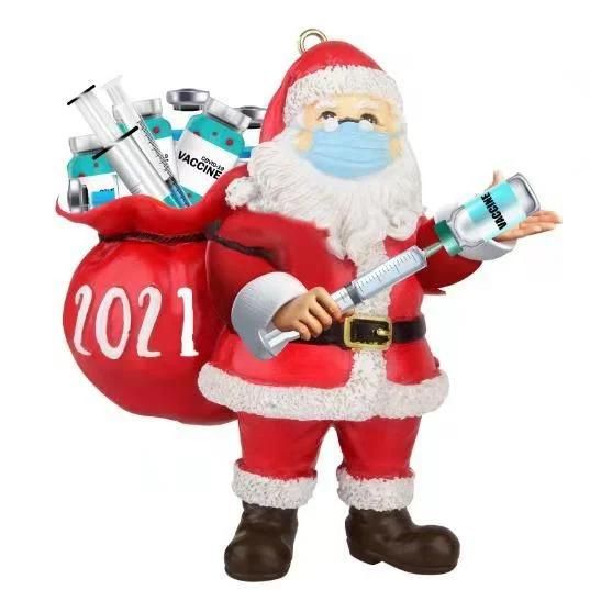 Toys Santa Claus Plush Decoration Decorations Baby Unicorn Movable Hanging Lighted Outdoor String Music Owl 2021 Christmas Toy