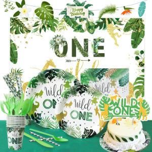 Amazon Wild One Theme Paper Plate Paper Cup Tableware Party Supplies