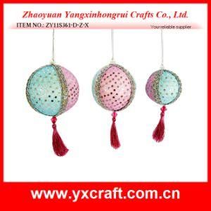 Christmas Decoration (ZY11S361-D-Z-X) for Christmas Tree Decoartion Cotton Ball