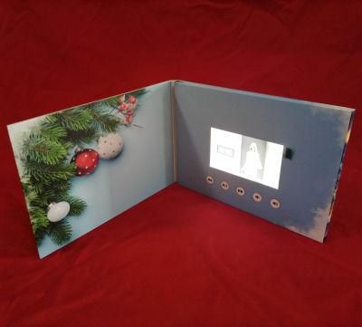 Newest Design LCD Video Christmas Card