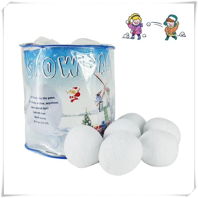 Indoor Snowball Fight Toys for Children Never-Melt