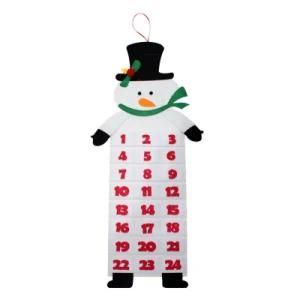 DIY Office Home Indoor Ornaments Decoration Children Kids Gifts Felt Christmas Calendar