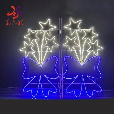 LED IP65 Odecoration 2D Pole Motif Light