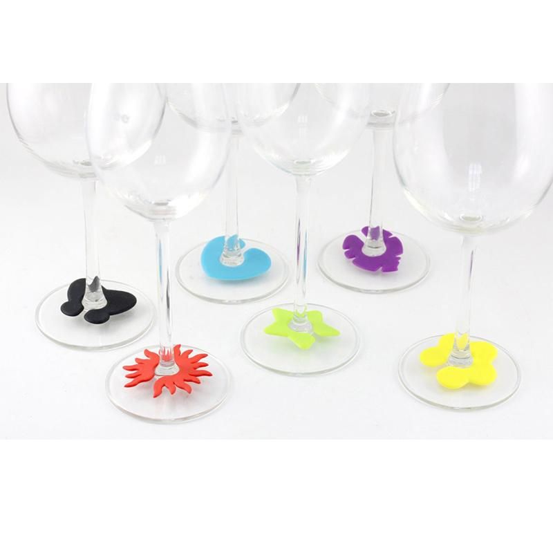 Silicone Polychromatic Digital Wine Glass Recognizer