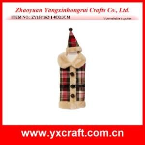 Christmas Decoration (ZY16Y162-1 40X13CM) Christmas Wine High Quality Bag Item Christmas Aprons