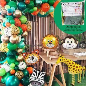 Grassland Animal Balloon Arch Forest Theme Party Decoration Balloon