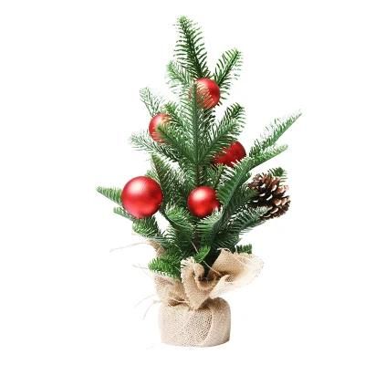 Christmas Decorations Dipped in White PE Red Fruit Mini Christmas Tree Hotel Shopping Mall Christmas Decorations