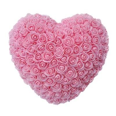 Valentine&prime;s Day Gift PE Preserved Rose Heart Foam Heart Rose