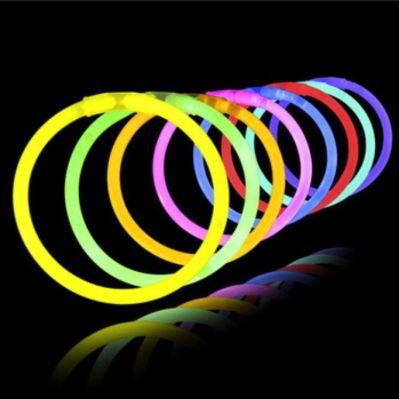 Custom Mix Colors LED Emergency Glow Sticks Colorful Party Event Festival Concert Necklaces Neon Light Stick