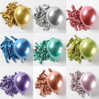 Wholesale Easter Items Chrome Metallic Balloons Outdoor Home Holiday Easter Decoration
