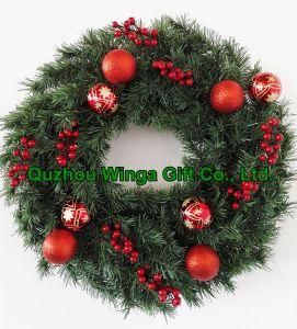 Environmental Decorated Christmas Wreath
