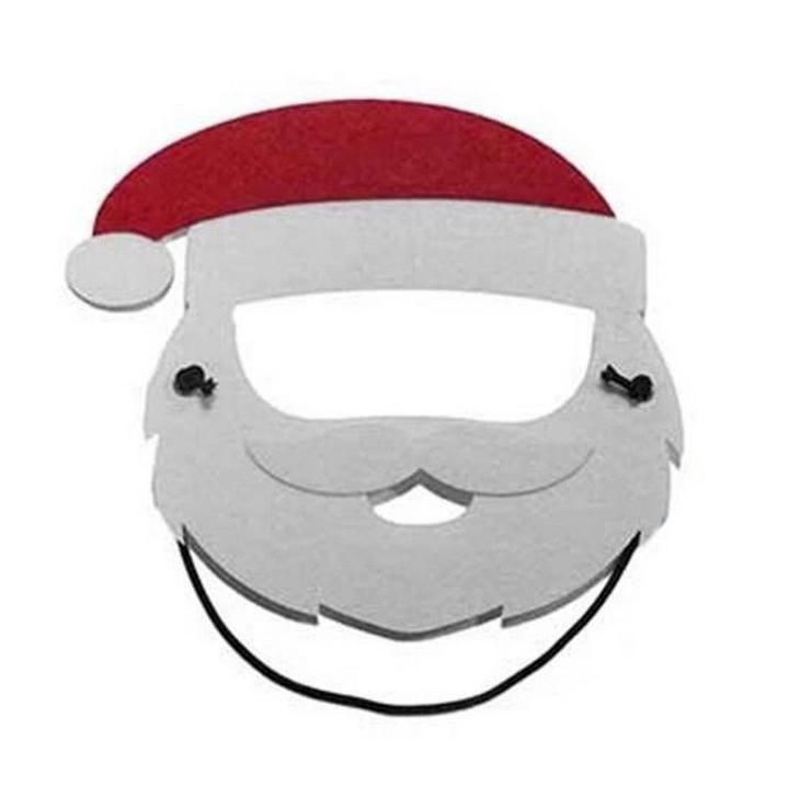Children Party Cartoon Christmas Face Masks