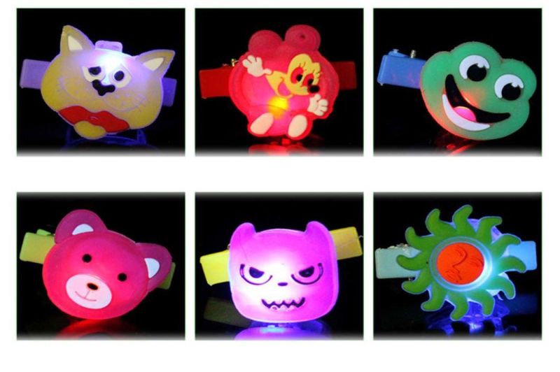 fashion Luminous Flashing Girl Lady Party Decoration LED Hair Clip