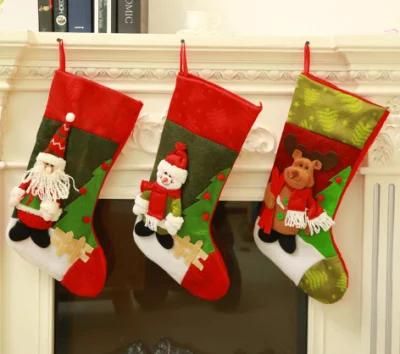 Large Christmas Socks Customized Wholesale Bulk Animal Christmas Stocking Socks, Lovely Christmas Socks