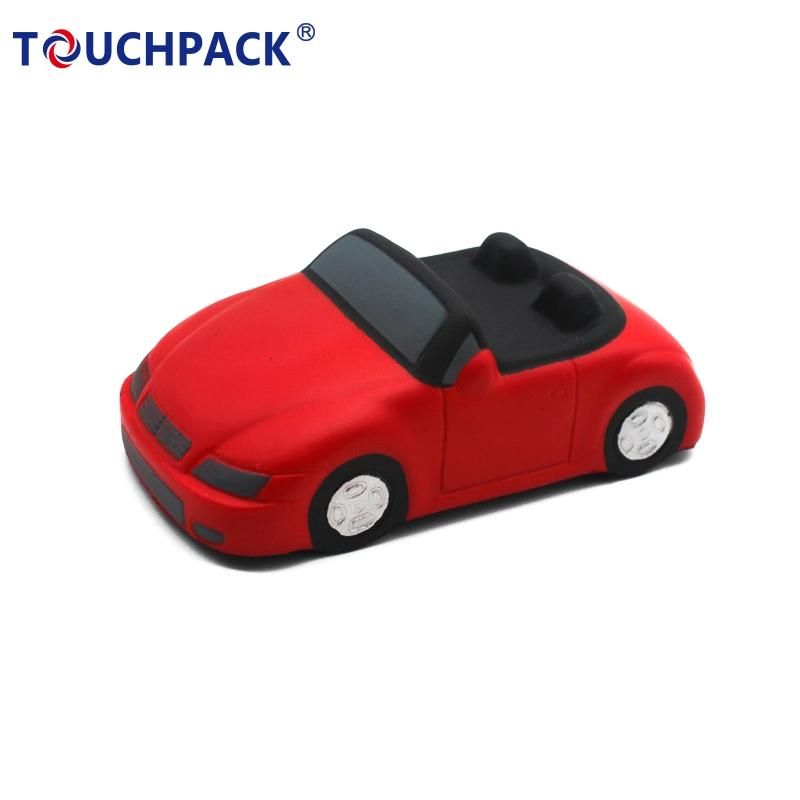 Car Shape Stress Toy with Ads Logo Printing