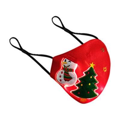 Glowing Luminous Costumes Party Christmas Halloween LED Masks for Men Women Childs