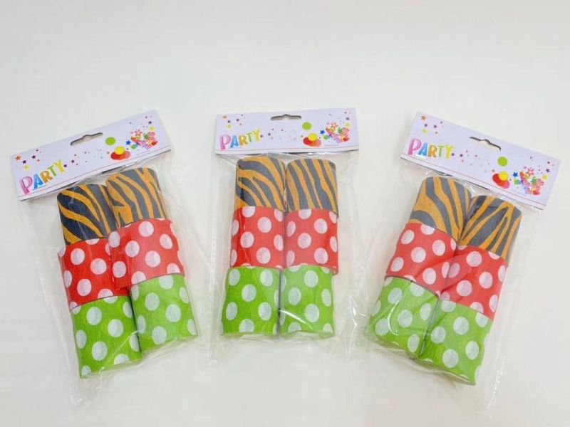 Summer and Party Event Decortions Crepe Small Roll