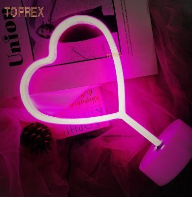 Amazon Choice Battery Operated LED Hotel Table Heart LED Strips