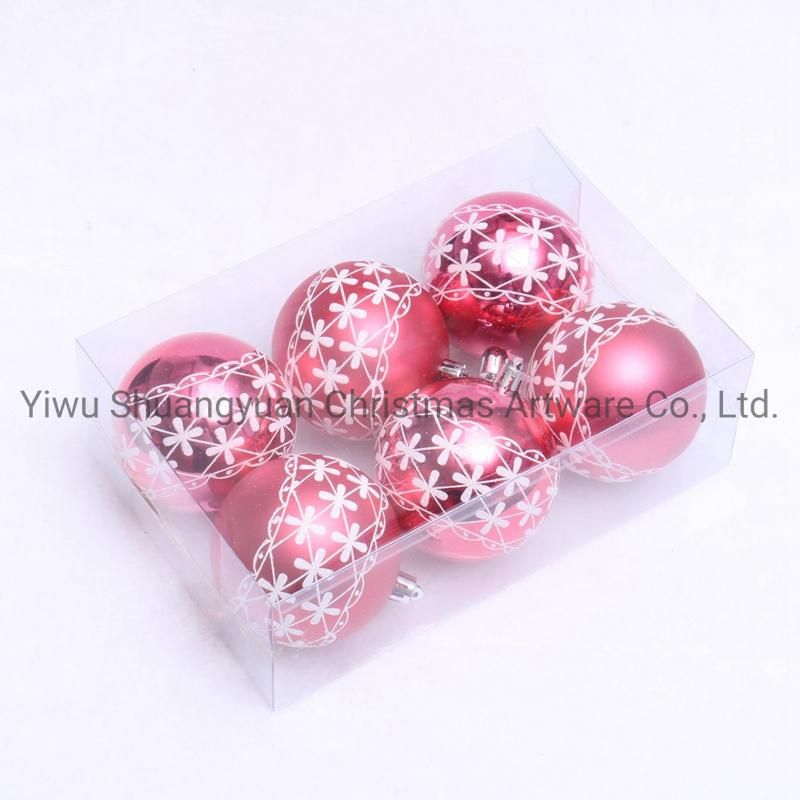 New Design High Sales Christmas Ball for Holiday Wedding Party Decoration Supplies Hook Ornament Craft Gifts