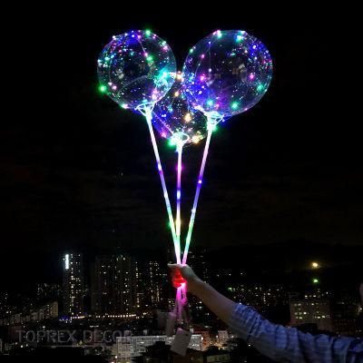 Valentine&prime;s Day Gifts Lovers Heart Bobo Ball Glowing Party Balloon