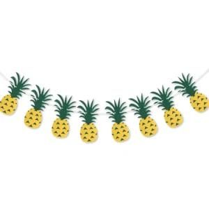 Hawaii Happy Birthday Banner Pineapple Tropic Aloha Happy Birthday Garlands