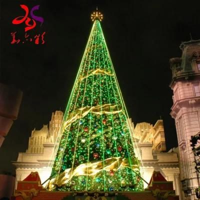 Best Product PVC Artificial LED Giant Outdoor Lighting Christmas Tree