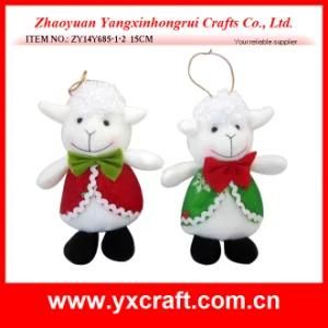 Christmas Decoration (ZY14Y685-1-2) Sheep Ornament Christmas Decorations Decorations for Cars