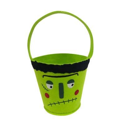 BSCI New Felt Storage Candy Basket Stackable Halloween Bucket for Kids