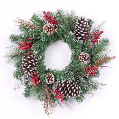 Yh2103 Christmas Wreath Supplies Christmas Pine Wreath